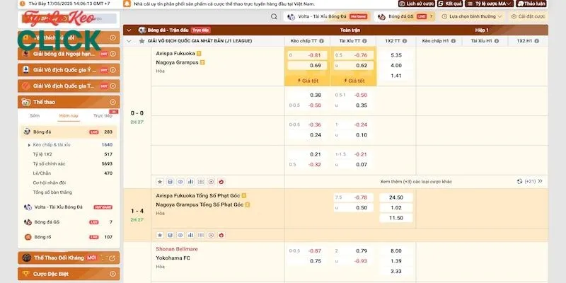 Tỷ lệ kèo tại Debet ít biến động, luôn an toàn